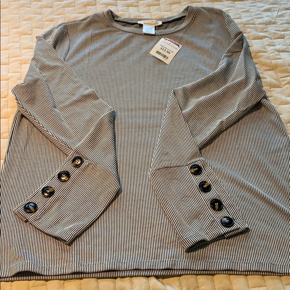 Stripped Long Sleeve Shirt